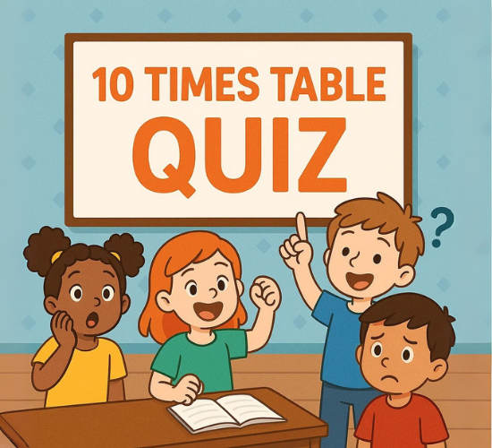 Ten Times Table Quiz