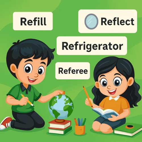Words beginning with ref... Quiz