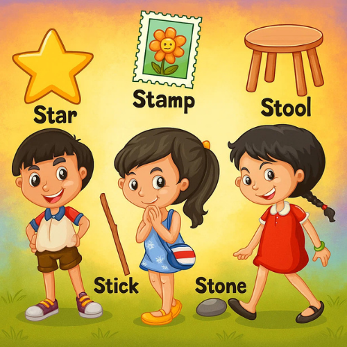 Words beginning with st...  Quiz