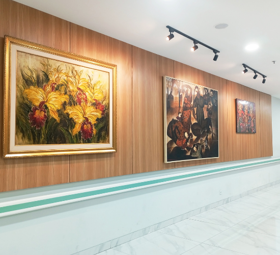 Buildings, Paintings and Books