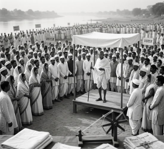 Mahatma Gandhi and the Nationalist Movement