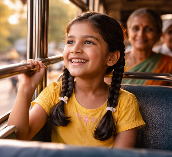 Madam rides the Bus