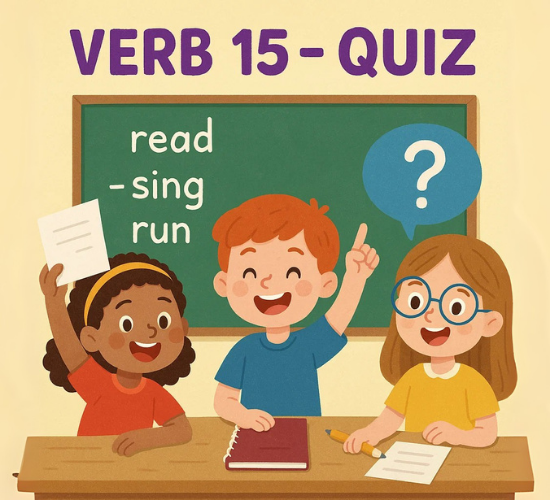 Action words - Mission Challenge Quiz