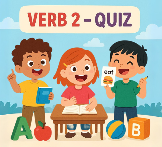 Action Words Trail Adventure Quiz