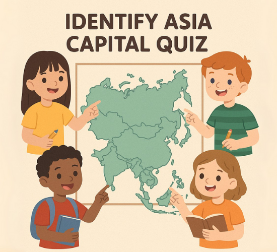 Identify Asia Capitals Quiz