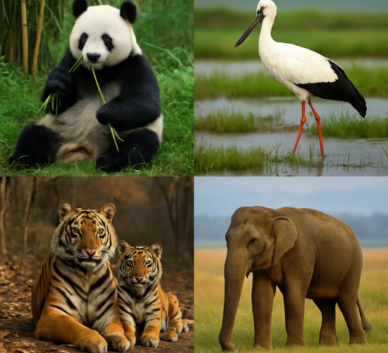 Asian Animals and Their Habitats Quiz