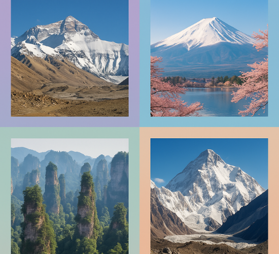 Asian Mountains and Their Countries Quiz