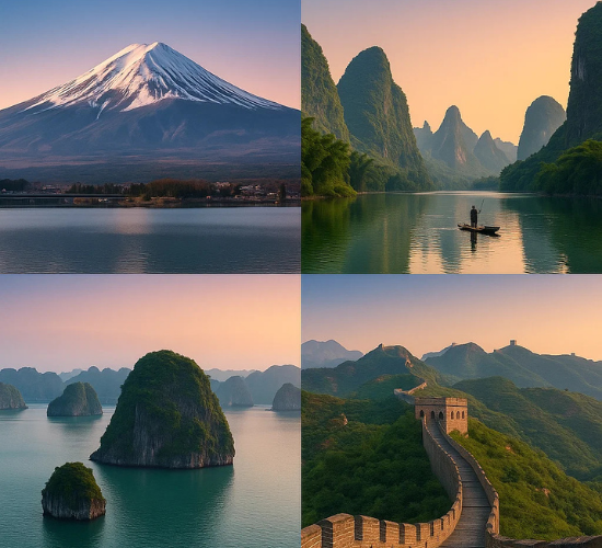Asia’s Natural Wonders Quiz