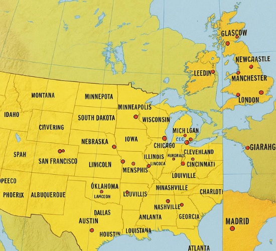 Famous USA vs UK Cities Quiz