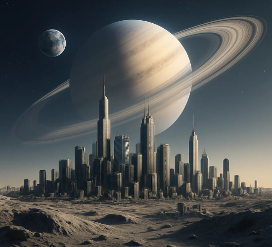 Futuristic Space City Quest