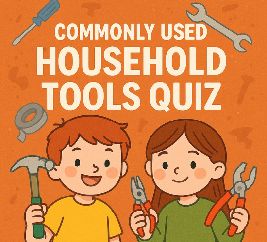 Commonly Used Household Tools Quiz