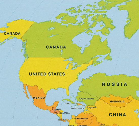 Famous Asia vs North America Countries Quiz