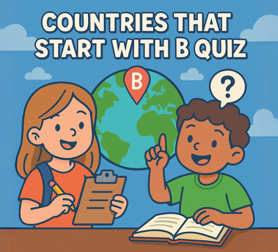 Only 1% Know All B Countries Facts and Capitals Quiz