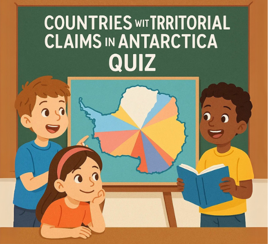 Countries with Territorial Claim In Antarctica Quiz