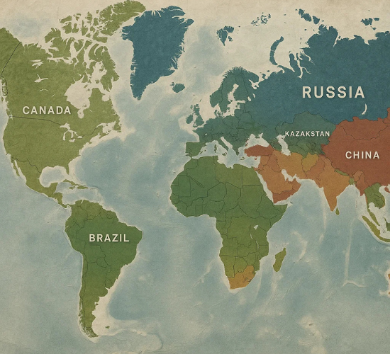 Countries with the Largest Area