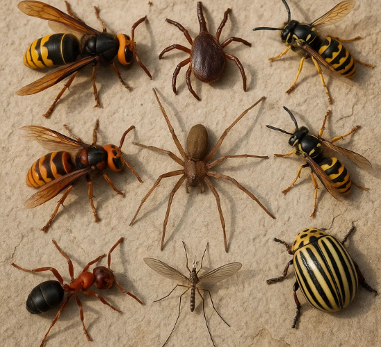 Dangerous Insects Around the World Quiz