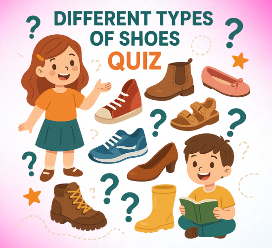 Different Types of Shoes Quiz