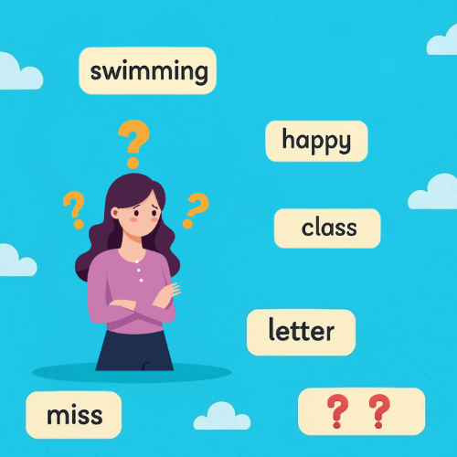 Double Consonant Spelling Mastery Quiz