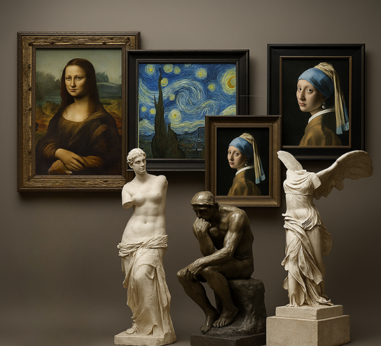 Famous Paintings vs Sculptures Quiz