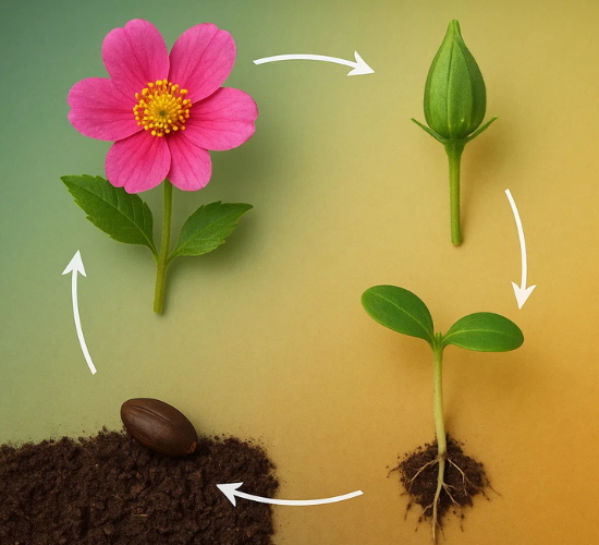 Arrange Flower Life Cycle Quiz