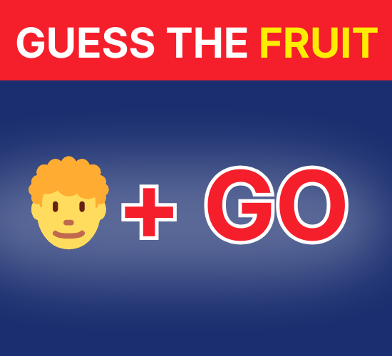 Guess the Fruit by Emoji Quiz (Rebus Puzzle)