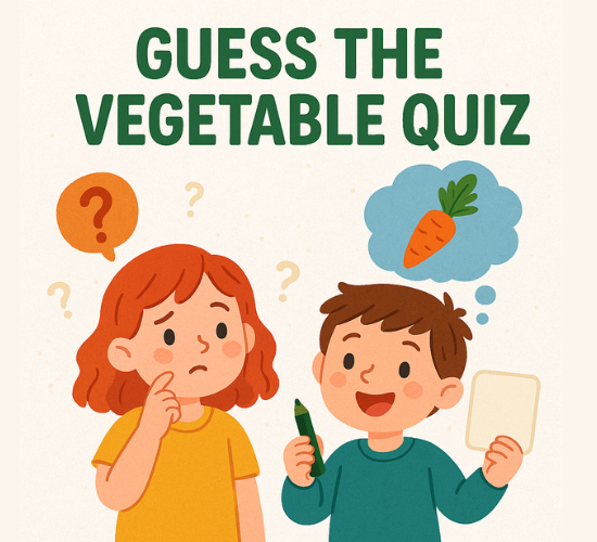 Guess the Vegetable Quiz