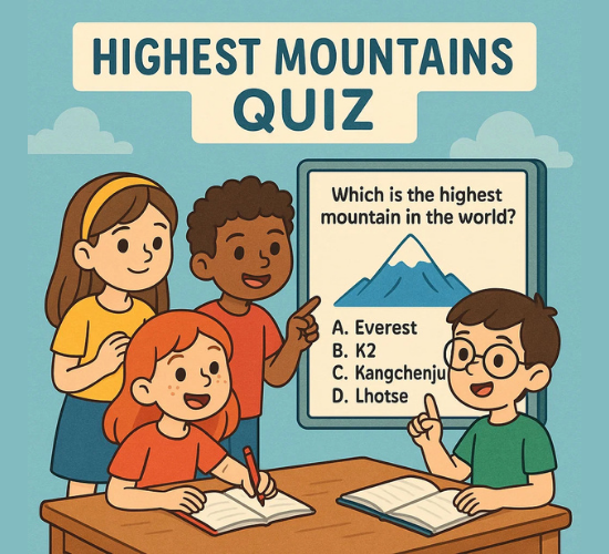 Highest Mountains Quiz