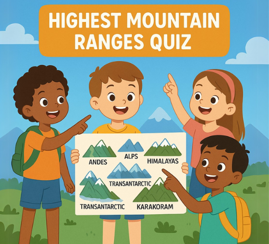 Highest Mountain Ranges Quiz