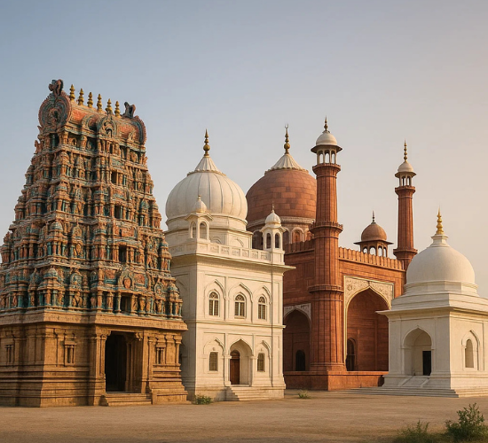 India Worship Places Picture Quiz