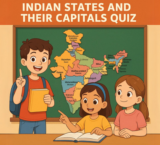 Indian States and Capitals Quiz