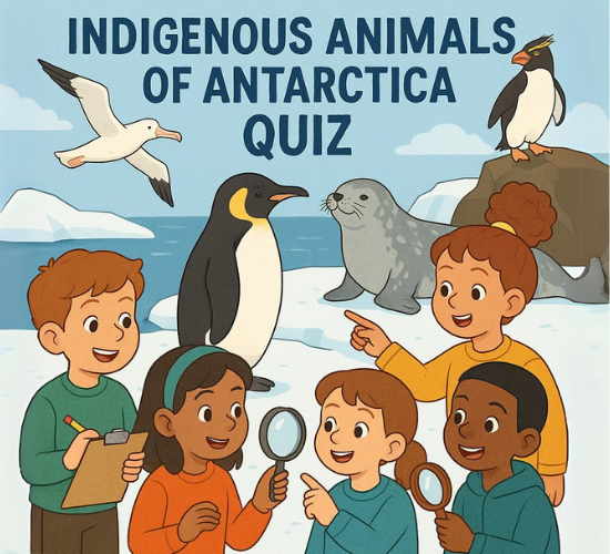 Indigenous Animals Of Antarctica Quiz