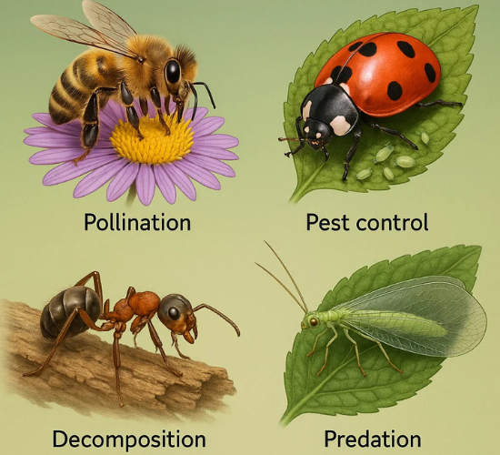 Insects and Their Functions Quiz