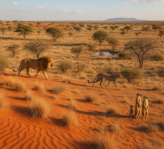 Kalahari Desert Drag And Drop Quiz