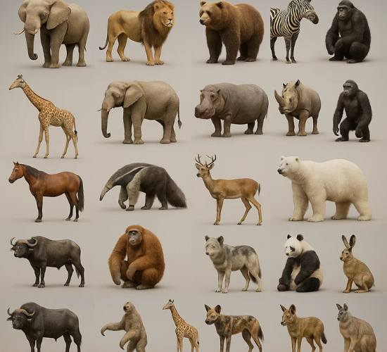 Famous Land Mammals Quiz