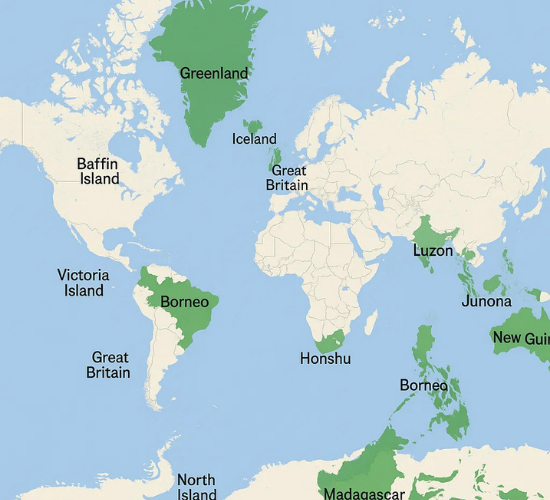 Largest Islands in The World Quiz