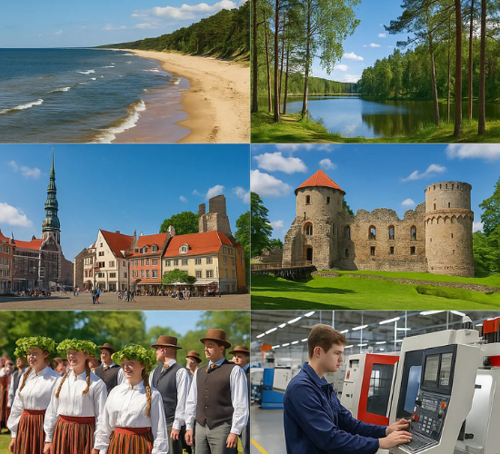 Latvia Drag And Drop Quiz