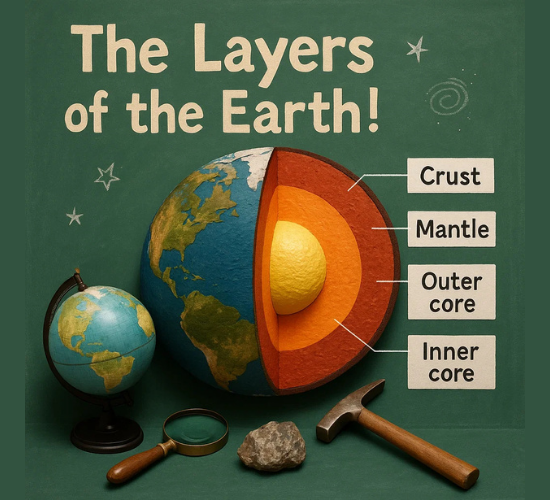 Guess the Layer of the Earth! Quiz