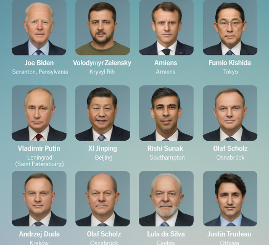 World Leaders and Their Birthplaces Quiz