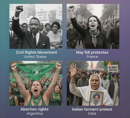 Powerful Social Movements and Their Countries Quiz