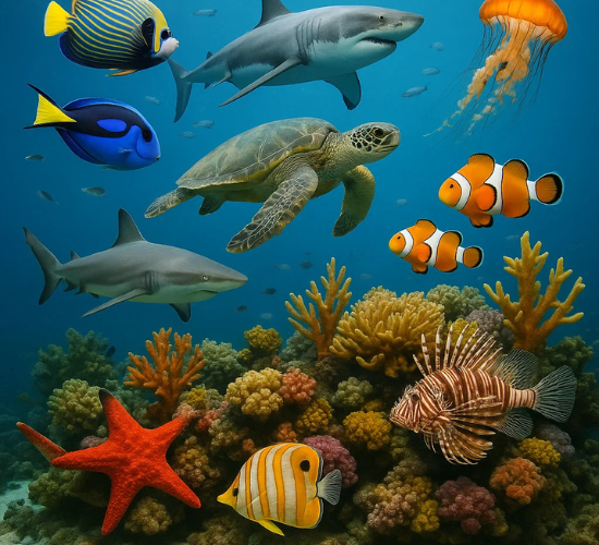Marine Life Around the World Quiz