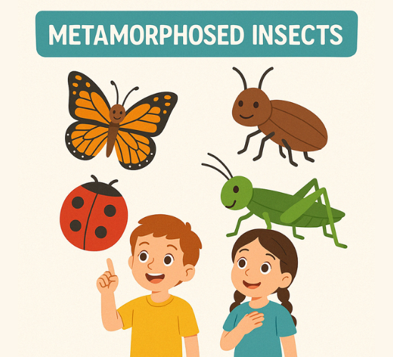 Metamorphosed Insects Quiz