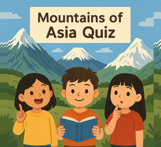 Mountains of Asia Quiz