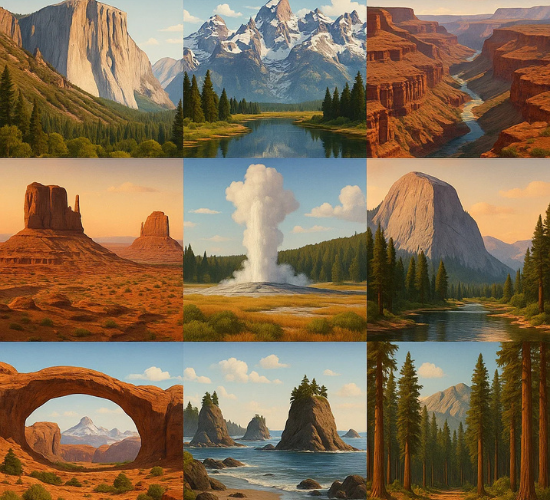National Parks of America Quiz
