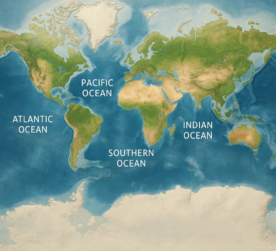 Oceans Of The World Quiz