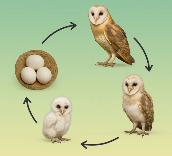 Owl Life Cycle Quiz