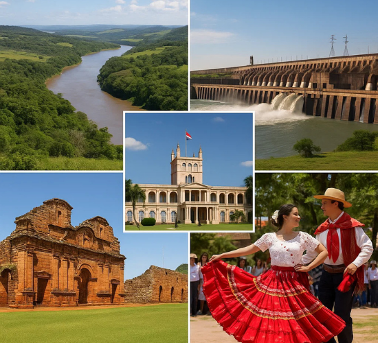 Paraguay Drag And Drop Quiz