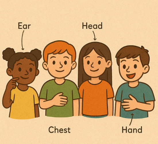 Parts of the Body Quiz