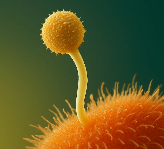 Identify Parts of Germination of Pollen on Stigma