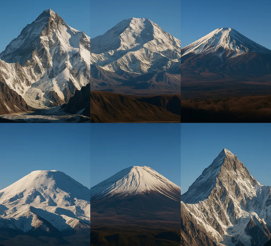 Famous Mountains Summits Explorer Quiz