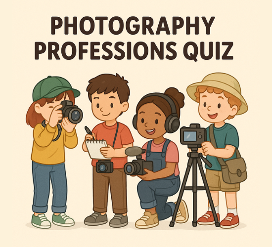 Photography Professions Quiz